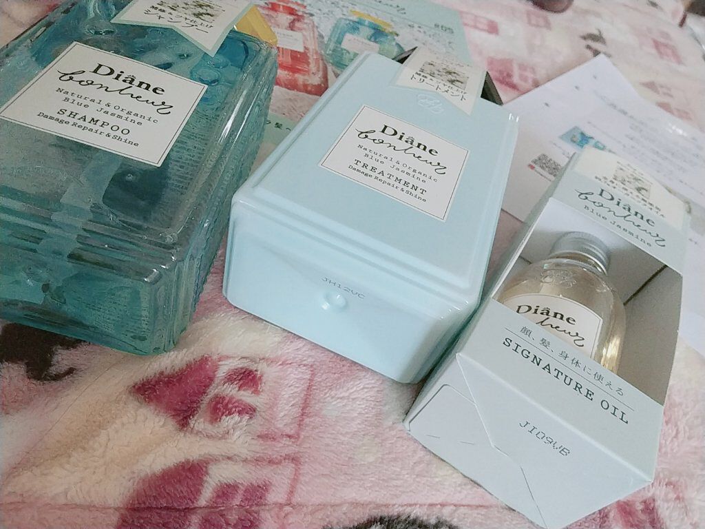 オーガニック シグネチャーオイル/ダイアン/ヘアオイルを使ったクチコミ（1枚目）
