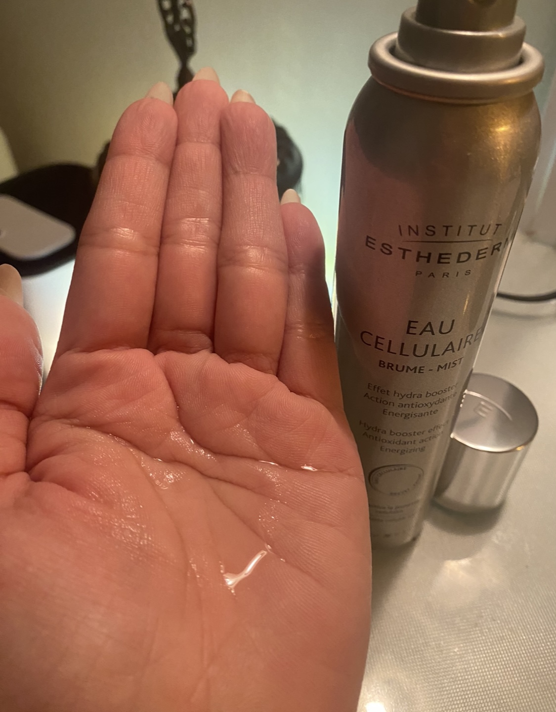 オーセリュレール モイスチャー 200ml/エステダム/ミスト状化粧水を使ったクチコミ（2枚目）