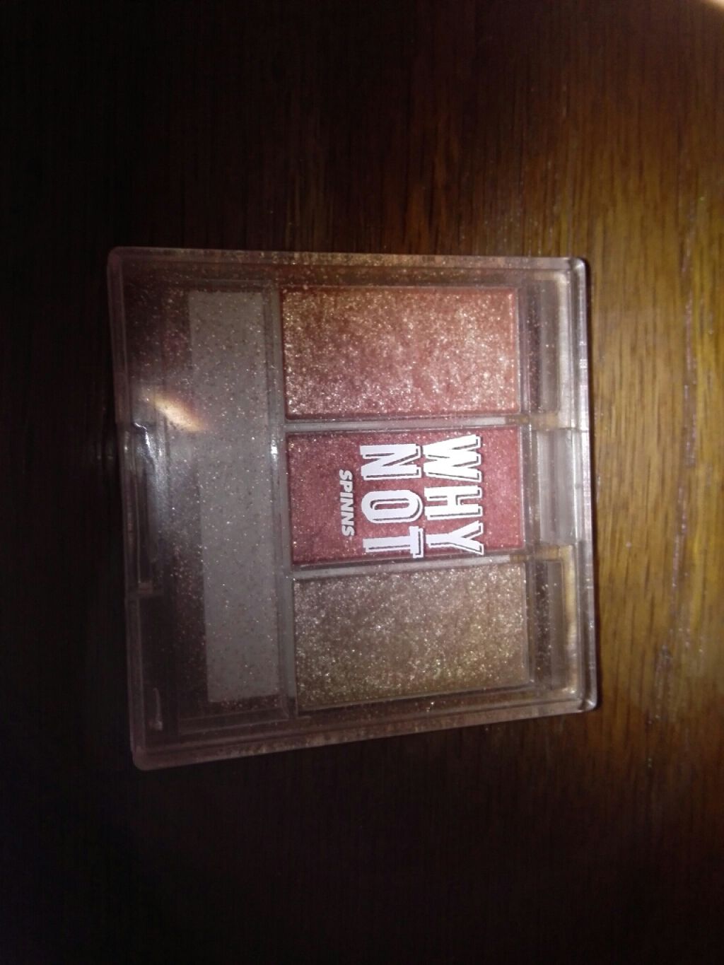 WHY NOT SPINNS 3色アイシャドウ/DAISO/アイシャドウパレットを使ったクチコミ(2枚目)