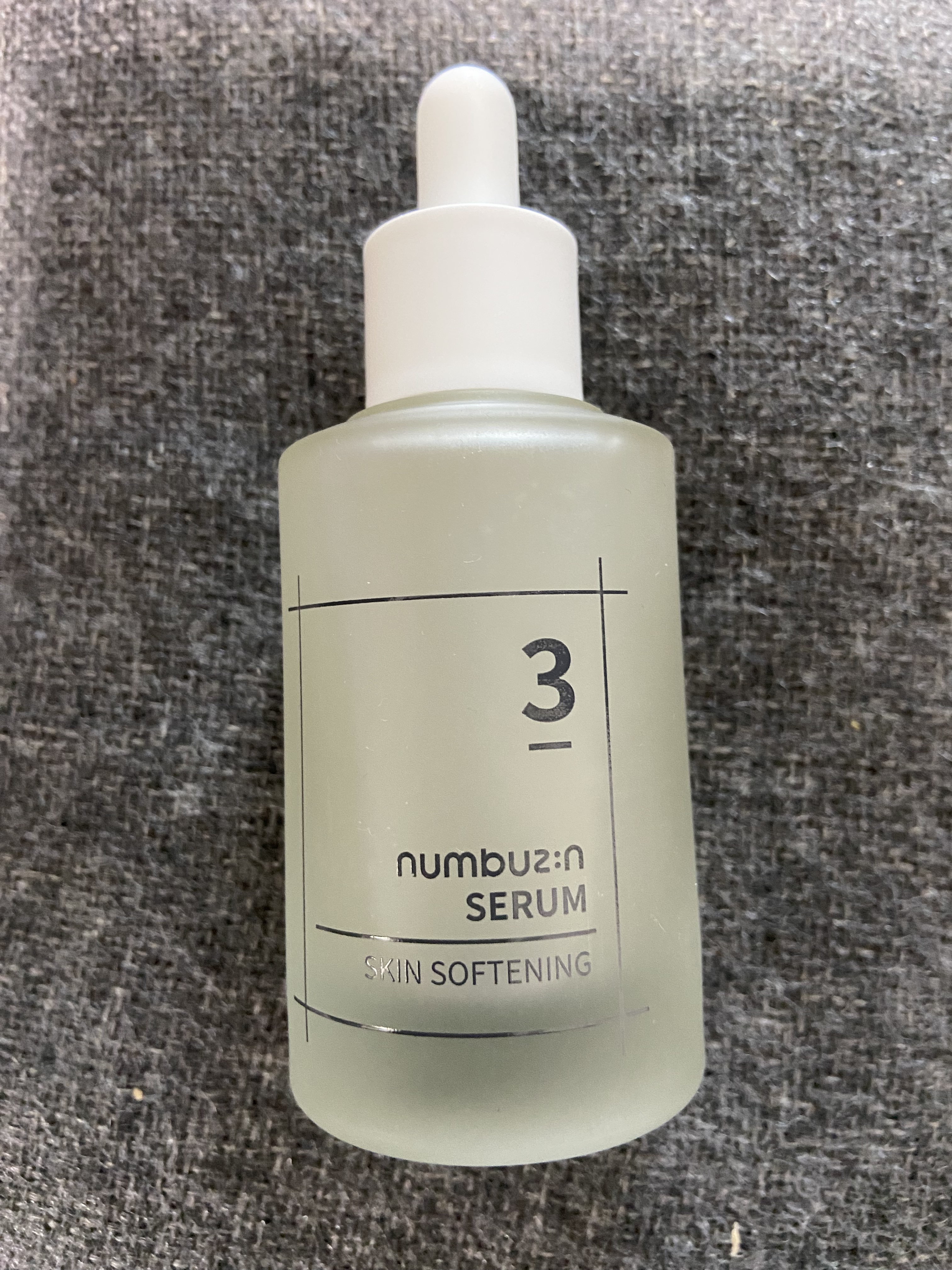 3番 すべすべキメケアセラム/numbuzin/美容液を使ったクチコミ（1枚目）