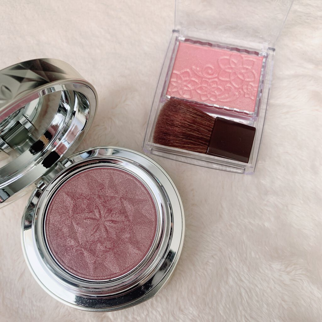 パールグロウチーク/CEZANNE/パウダーチークを使ったクチコミ(1枚目)