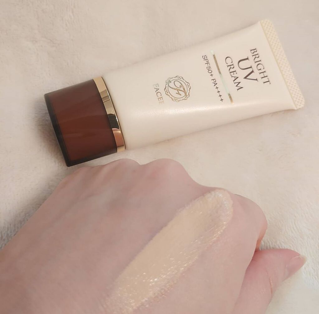 ブライトUVクリーム/Facee/日焼け止めクリームを使ったクチコミ（2枚目）