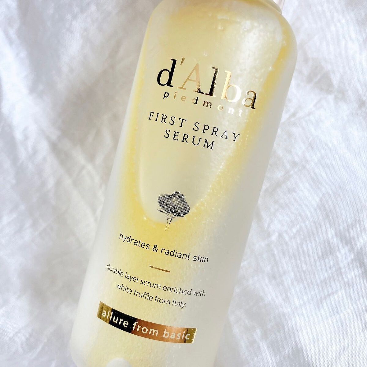 ダルバ ホワイトトリュフファーストスプレーセラム/ダルバ/ミスト状化粧水を使ったクチコミ（2枚目）