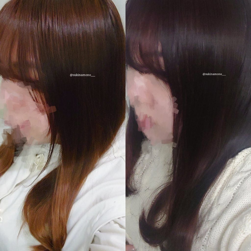 泡カラー/リーゼ/ヘアカラーを使ったクチコミ(4枚目)