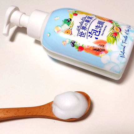 世界の果実 すっきり泡洗顔/世界の果実/泡洗顔を使ったクチコミ(3枚目)