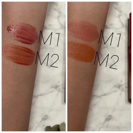 ウォータリーティントリップ マット/CEZANNE/リップティントを使ったクチコミ(3枚目)