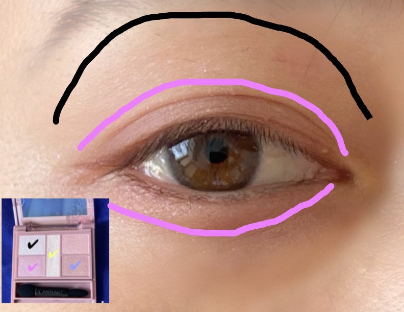 パーフェクトスタイリストアイズ/キャンメイク/アイシャドウパレットを使ったクチコミ(2枚目)