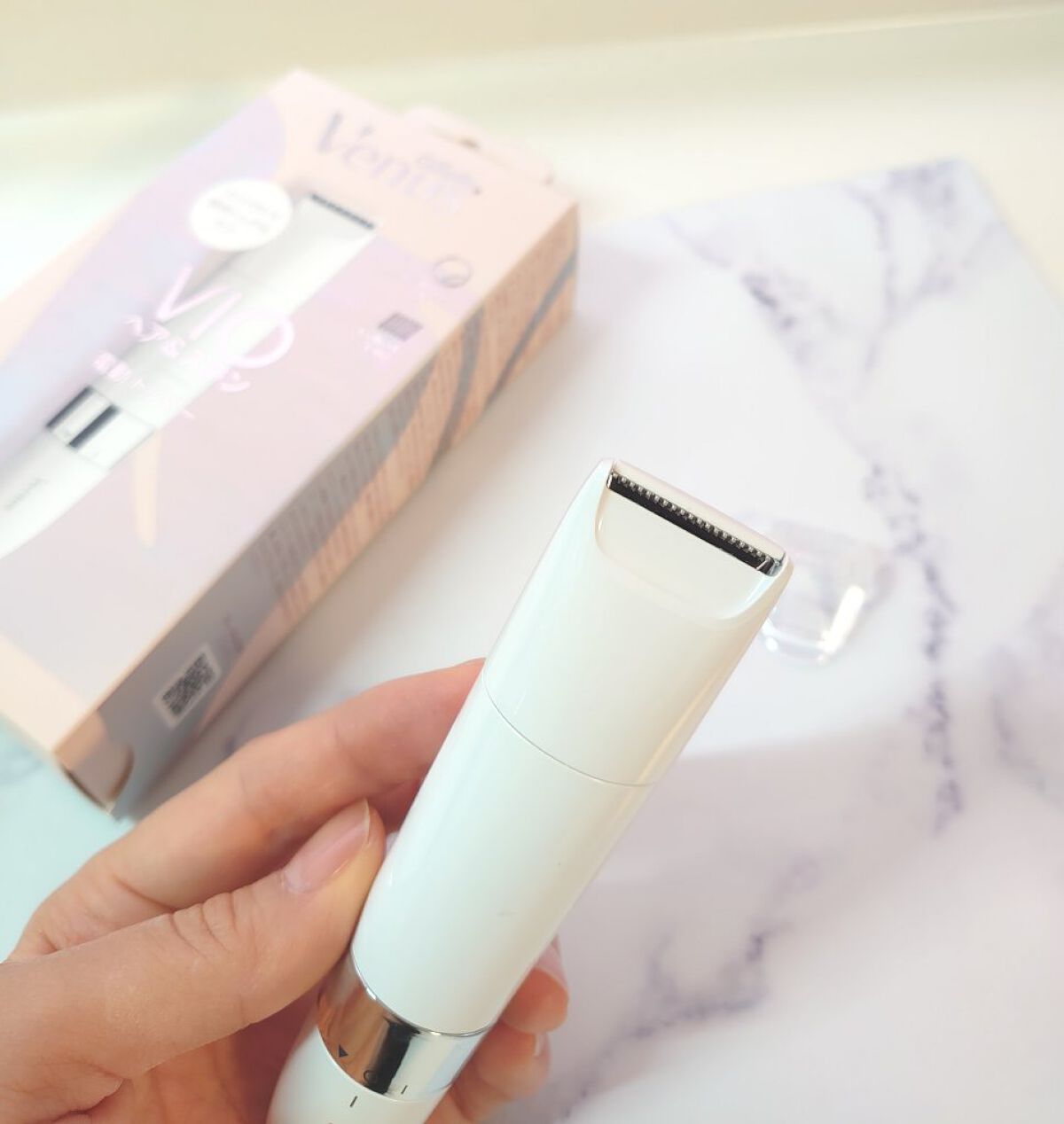 ヴィーナス VIO ヘア&スキン 電動トリマー/Gillette Venus/シェーバーを使ったクチコミ（2枚目）