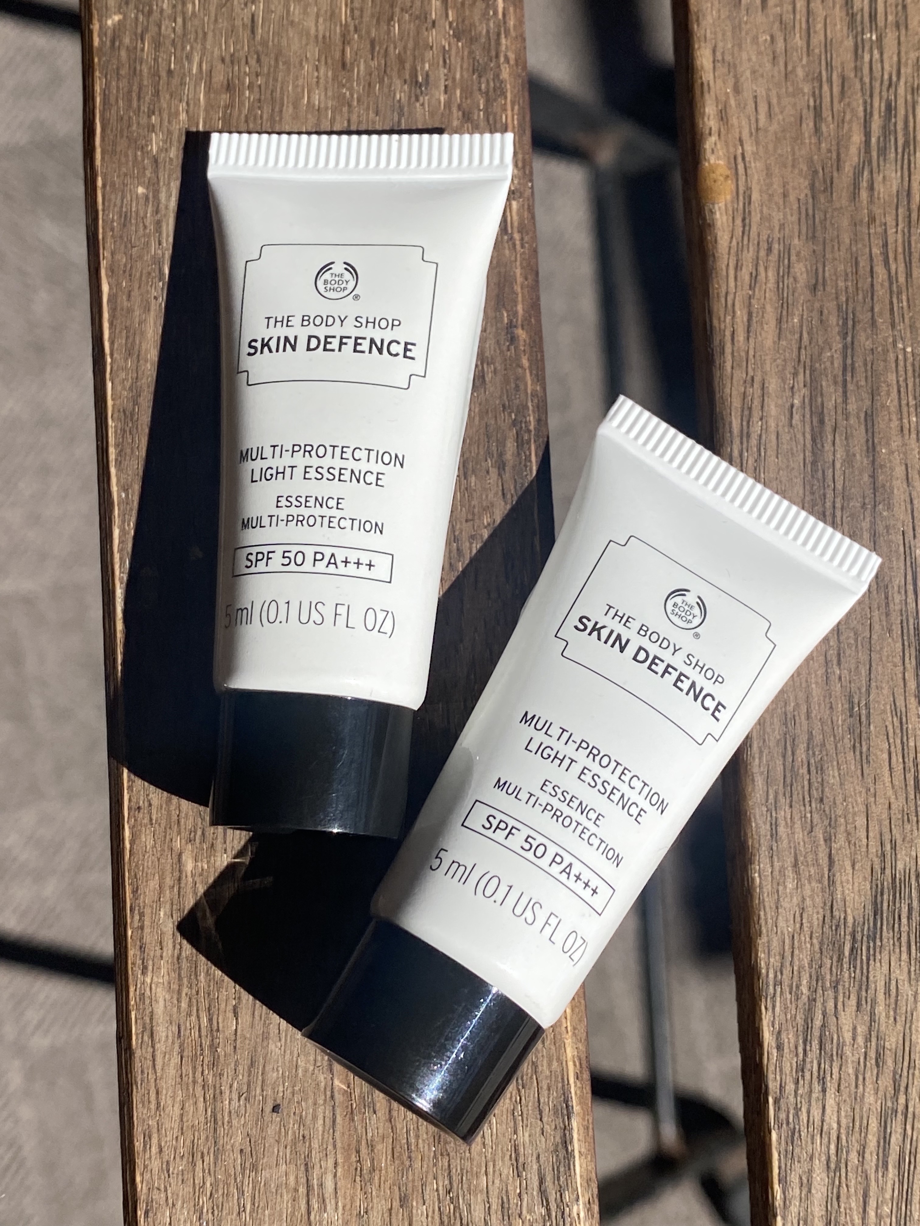 スキンディフェンス プロテクションローション SPF50+ PA++++/THE BODY SHOP/日焼け止めローションを使ったクチコミ（1枚目）