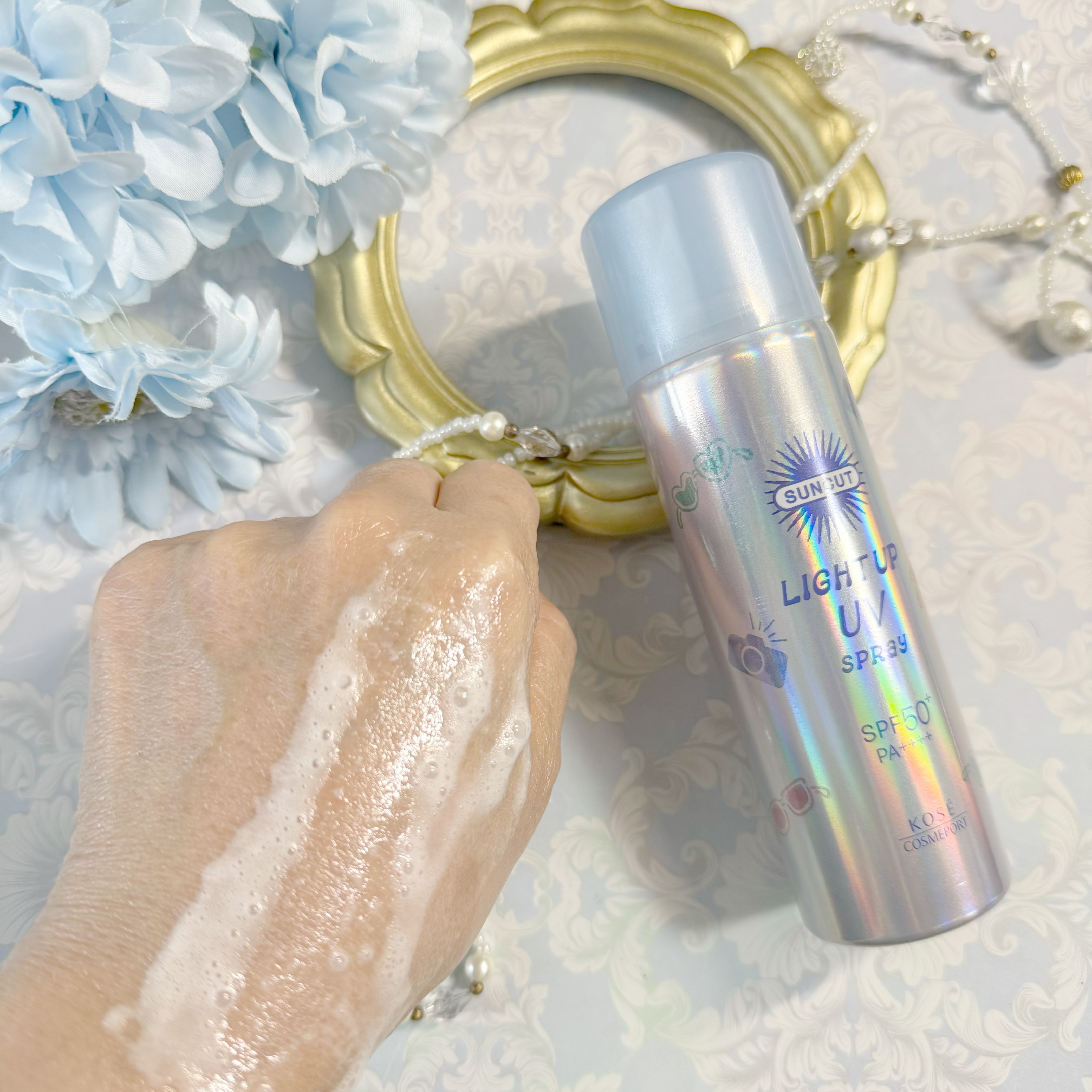 サンカットR ライトアップUV スプレー/サンカット®/日焼け止めミスト・スプレーを使ったクチコミ（2枚目）