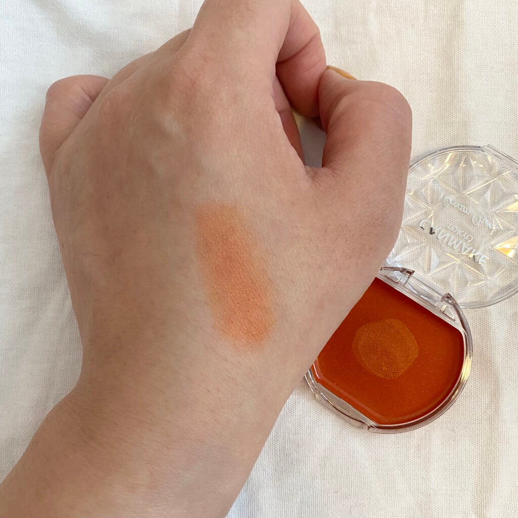 クリームチーク/キャンメイク/ジェル・クリームチークを使ったクチコミ(2枚目)