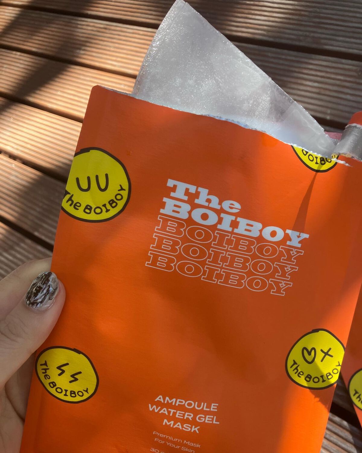 アンプル ウォーターゲルマスク/TheBOIBOY/シートマスク・パックを使ったクチコミ(4枚目)