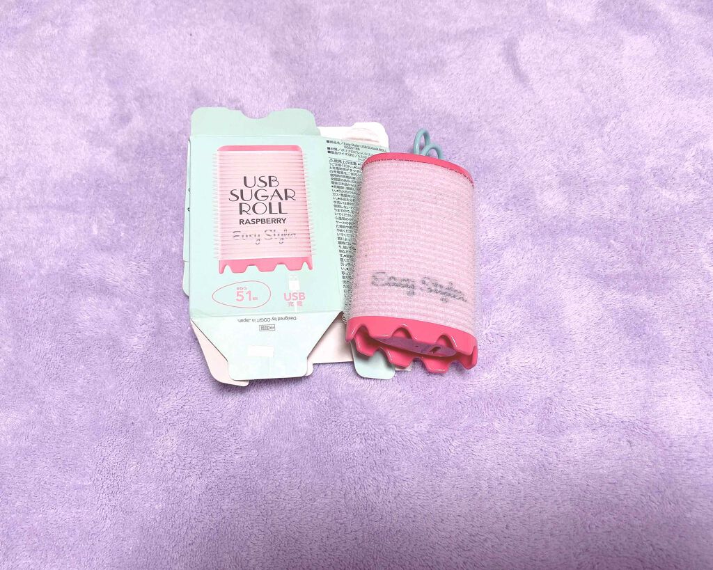 Easy Styler USB SUGAR ROLL EGG51/コジット/ヘアケアグッズを使ったクチコミ(1枚目)