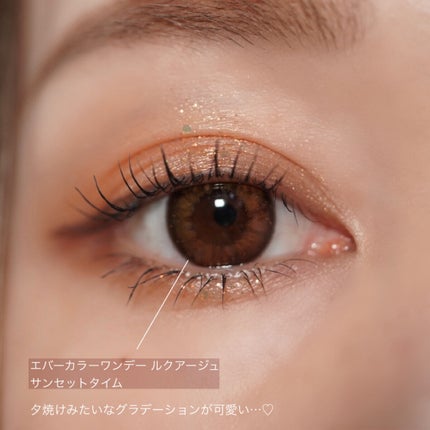 エバーカラーワンデー ルクアージュ/エバーカラー/ワンデー(1DAY)カラコンを使ったクチコミ(3枚目)