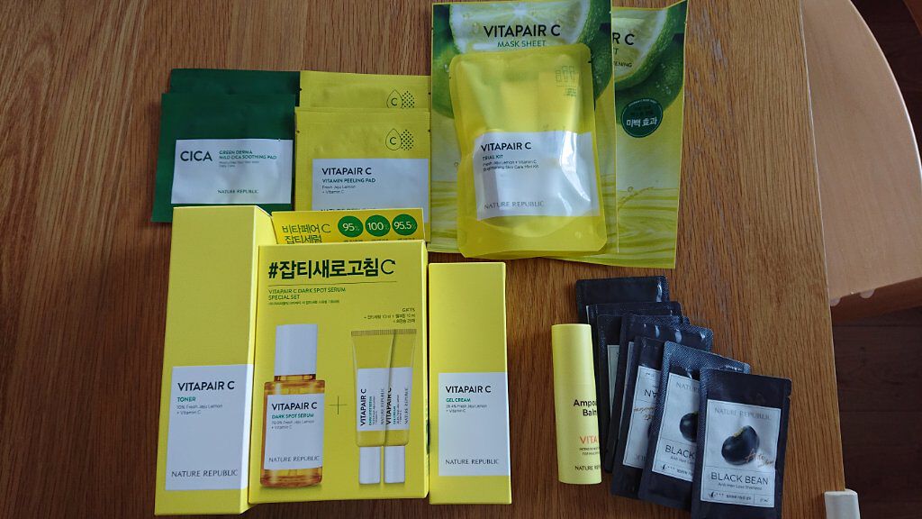 ビタペア C ビタミン ピーリング パッド/ネイチャーリパブリック/トナーパッドを使ったクチコミ（1枚目）