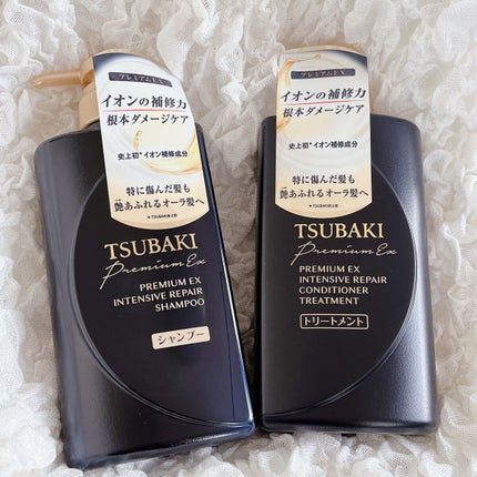 プレミアムEX インテンシブリペア <シャンプー>/コンディショナー<ヘアトリートメント> /TSUBAKI/市販シャンプーを使ったクチコミ(2枚目)