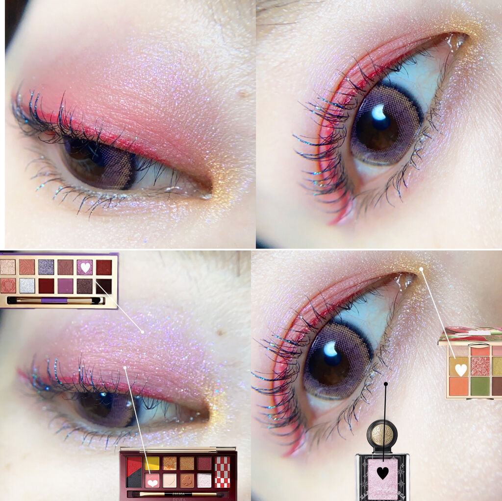 長相思シリーズ 9色アイシャドウパレット/CATKIN/アイシャドウパレットを使ったクチコミ（3枚目）