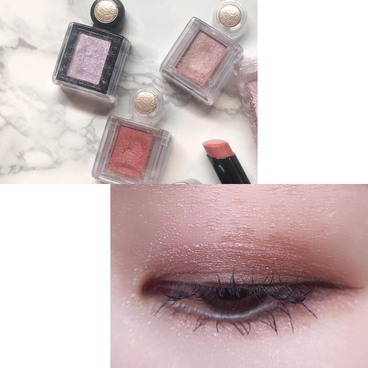 あゆみ on LIPS 「・\#todaysmake/・アイシャドウ☑@majolica..」(2枚目)