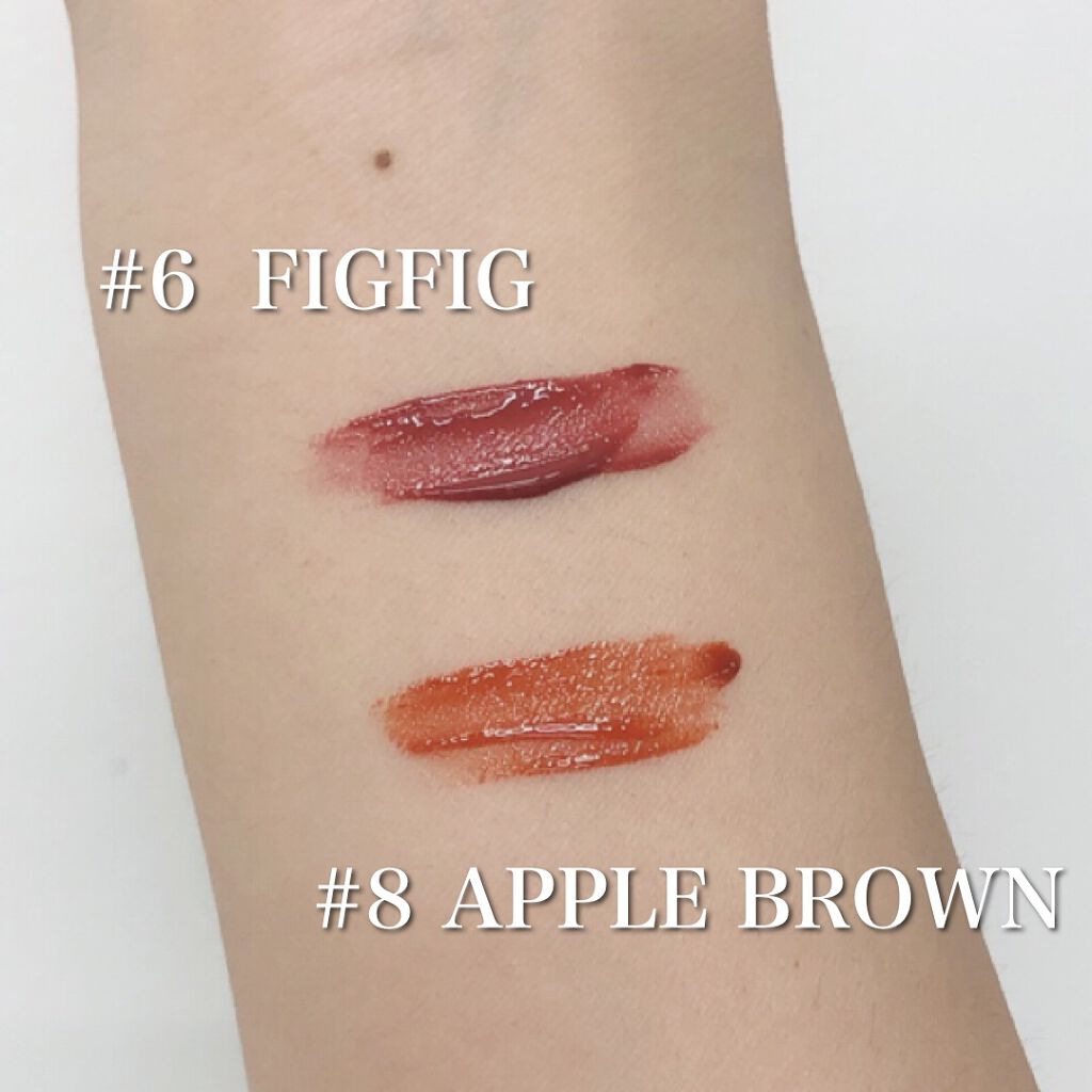 ジューシーラスティングティント/rom&nd/リップティントを使ったクチコミ(2枚目)