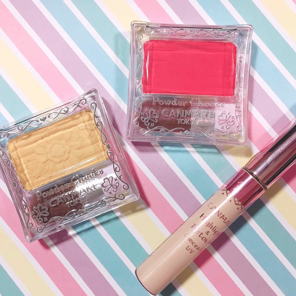 【旧品】パウダーチークス/キャンメイク/パウダーチークを使ったクチコミ(1枚目)