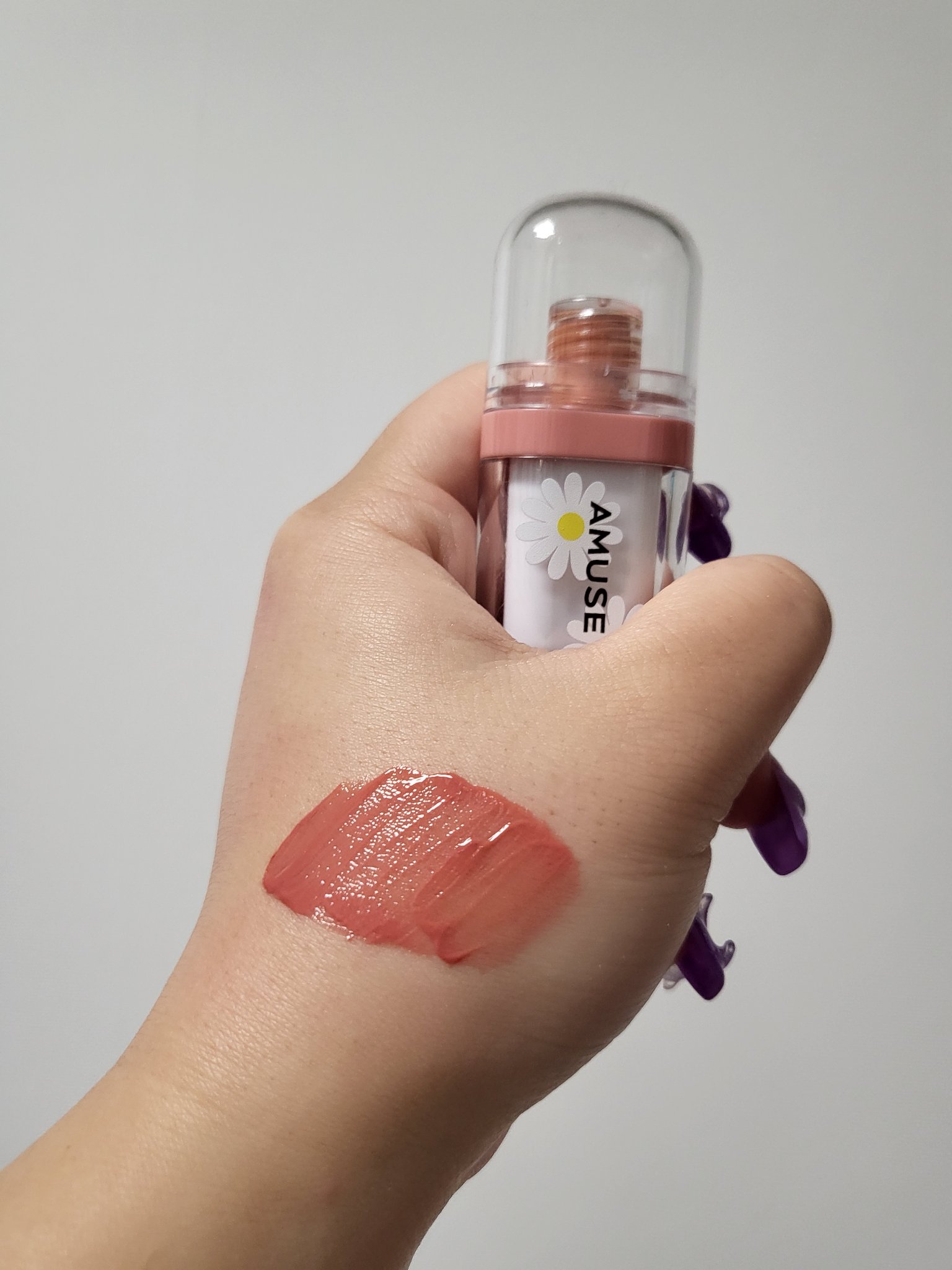 ジェルフィットティント 10 フィグジャム/AMUSE/リップティントを使ったクチコミ（2枚目）