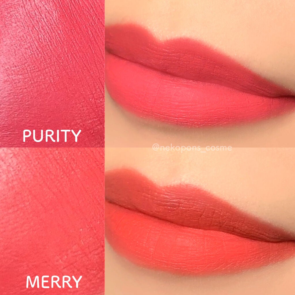 スマッジセミマットリップスティック/NAMING./口紅を使ったクチコミ(5枚目)