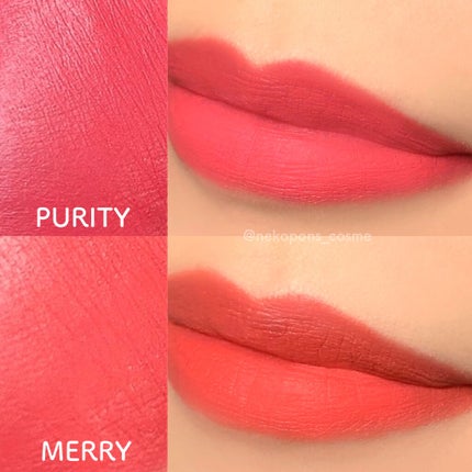 スマッジセミマットリップスティック/NAMING./口紅を使ったクチコミ(5枚目)