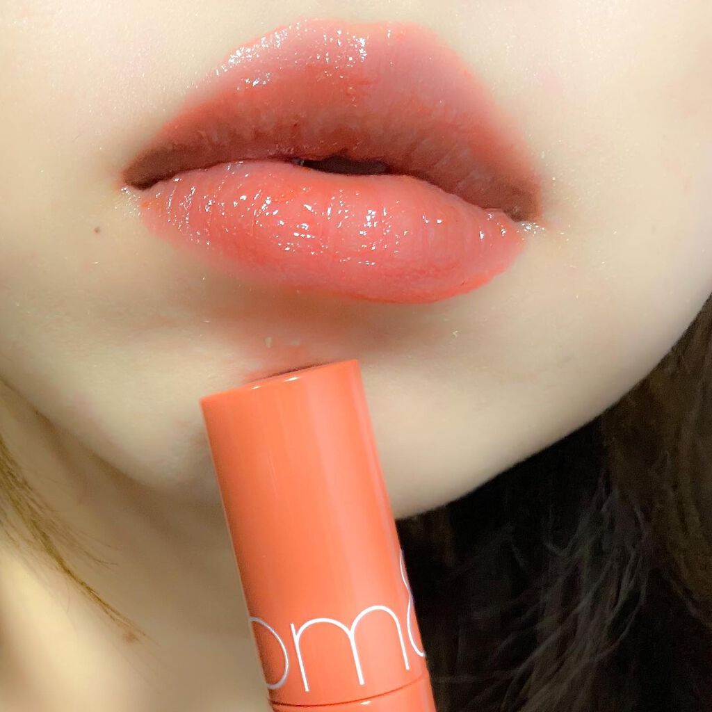 ジューシーラスティングティント/rom&nd/リップティントを使ったクチコミ(5枚目)