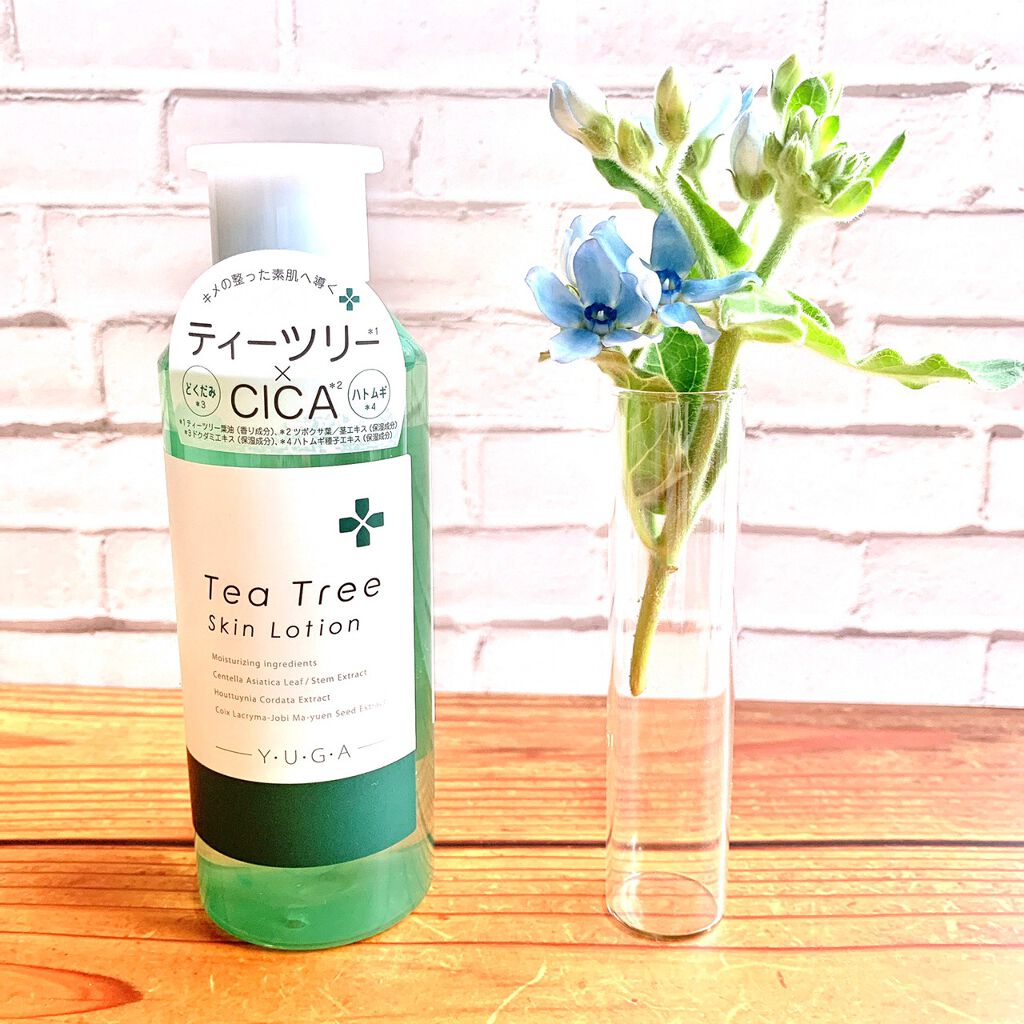 ティーツリースキンローション/ユーガ/化粧水を使ったクチコミ(1枚目)