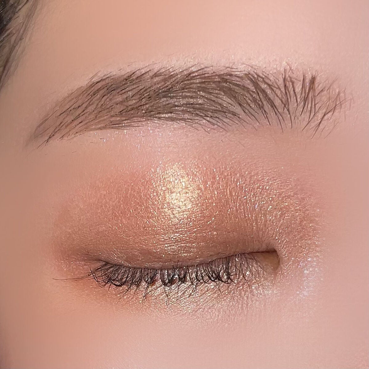 シャイニーシャドウ N/excel/単色アイシャドウを使ったクチコミ(2枚目)