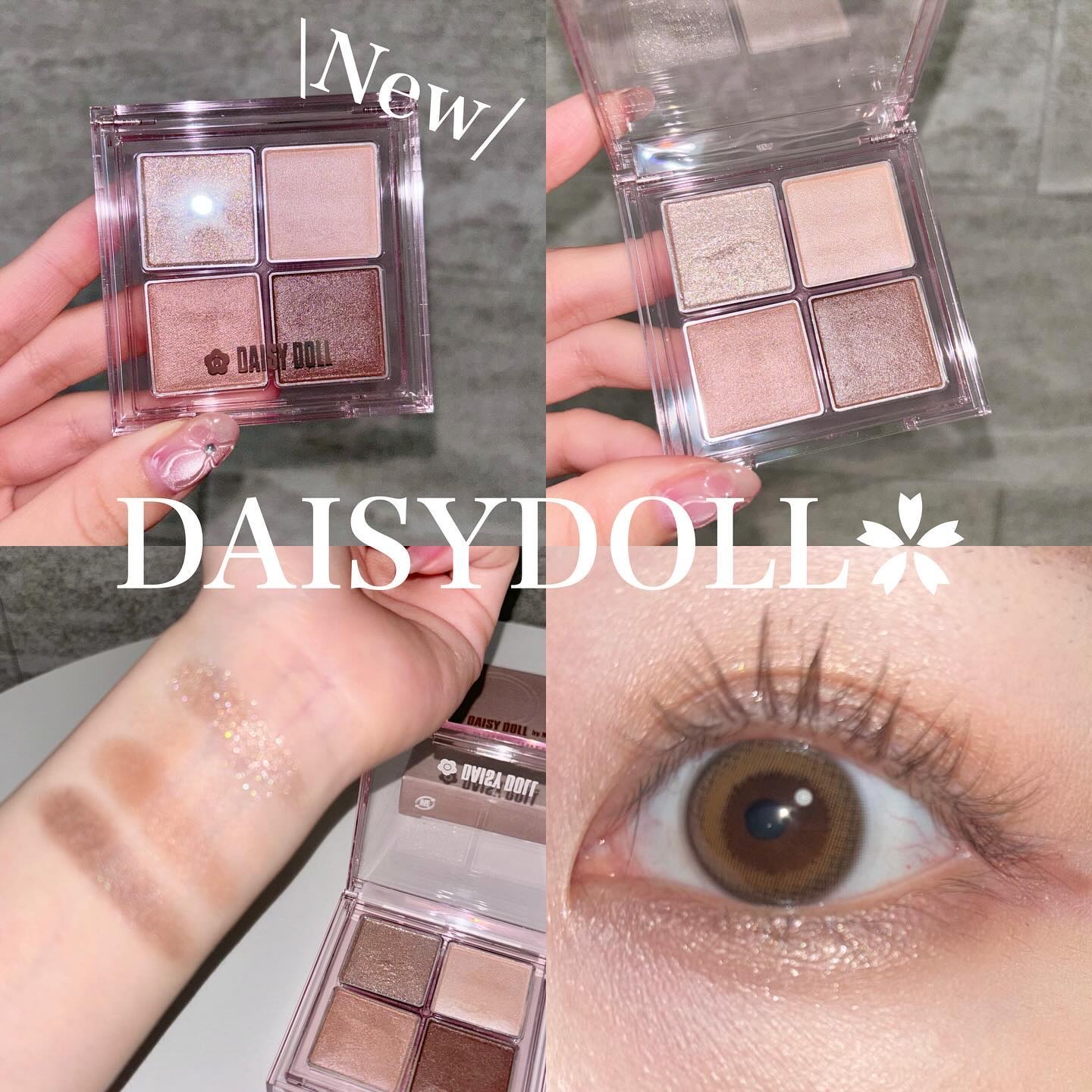 デイジードール アイ ドロー シャドウ 02 クリーミーモカ/DAISY DOLL by MARY QUANT/アイシャドウパレットを使ったクチコミ（1枚目）