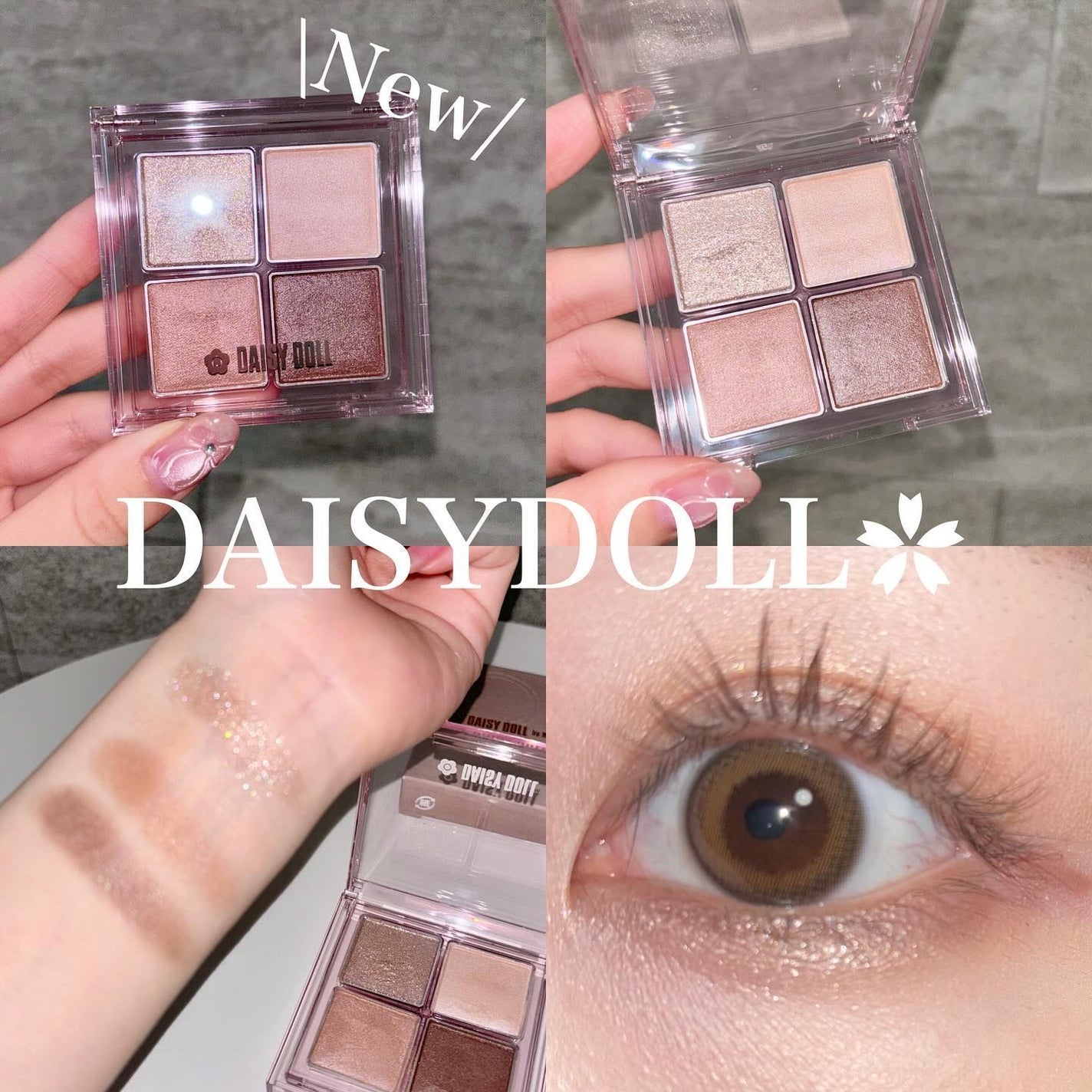 デイジードール アイ ドロー シャドウ/DAISY DOLL by MARY QUANT/アイシャドウパレットを使ったクチコミ(1枚目)