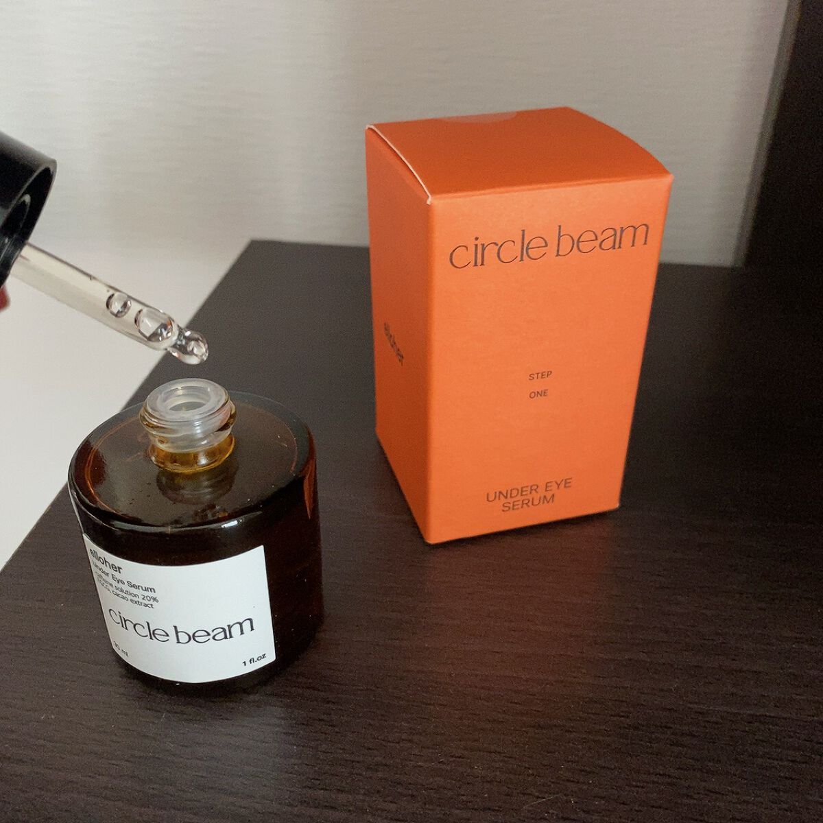 サークルビーム - Under Eye Serum/elloher/美容液を使ったクチコミ（2枚目）
