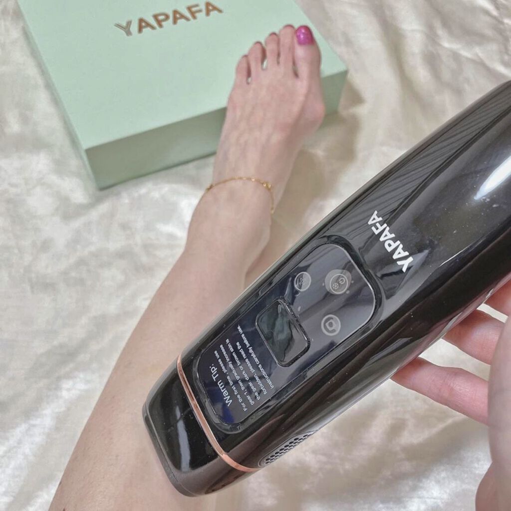 YAPAFA 光脱毛器 冷感脱毛/YAPAFA/家庭用脱毛器を使ったクチコミ（1枚目）