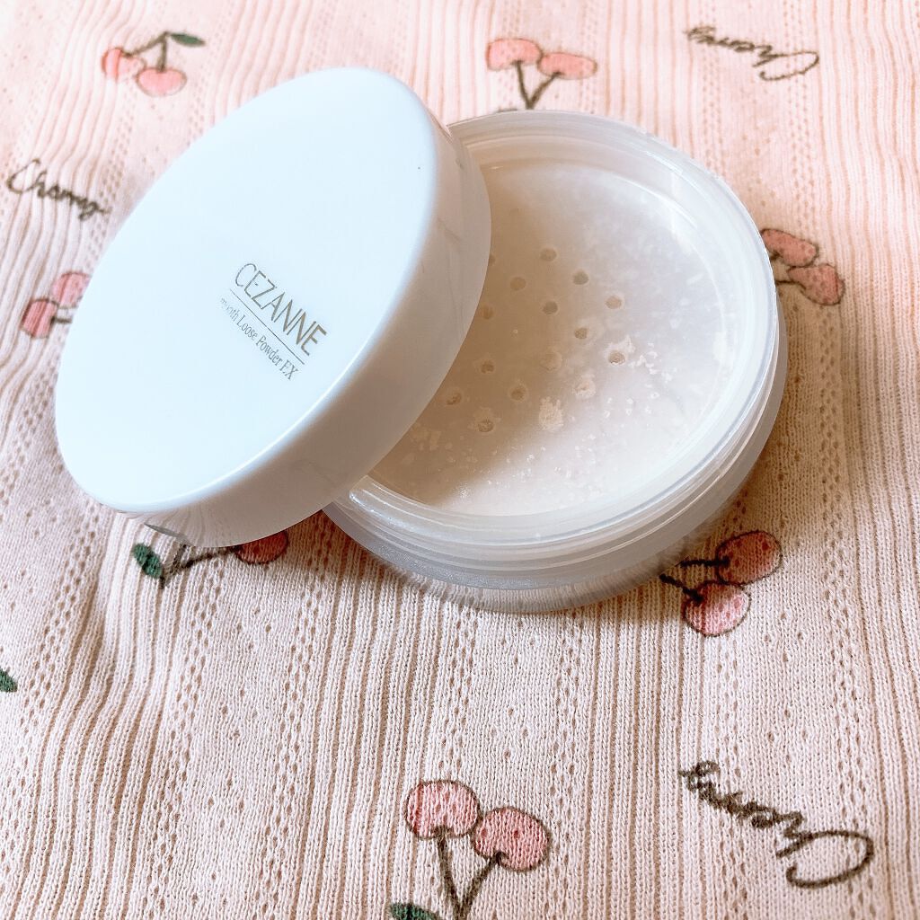 スムース ルースパウダーEX 01 ルーセント/CEZANNE/ルースパウダーを使ったクチコミ（1枚目）