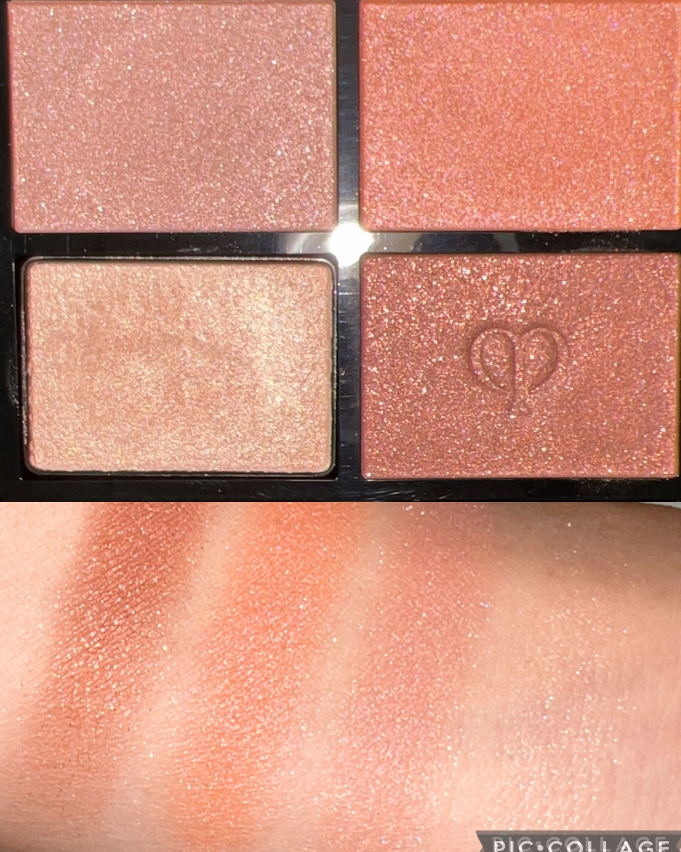 オンブルクルールクアドリ 8 Warm Ocean Sunset（レフィル）/クレ・ド・ポー ボーテ/アイシャドウパレットを使ったクチコミ（3枚目）