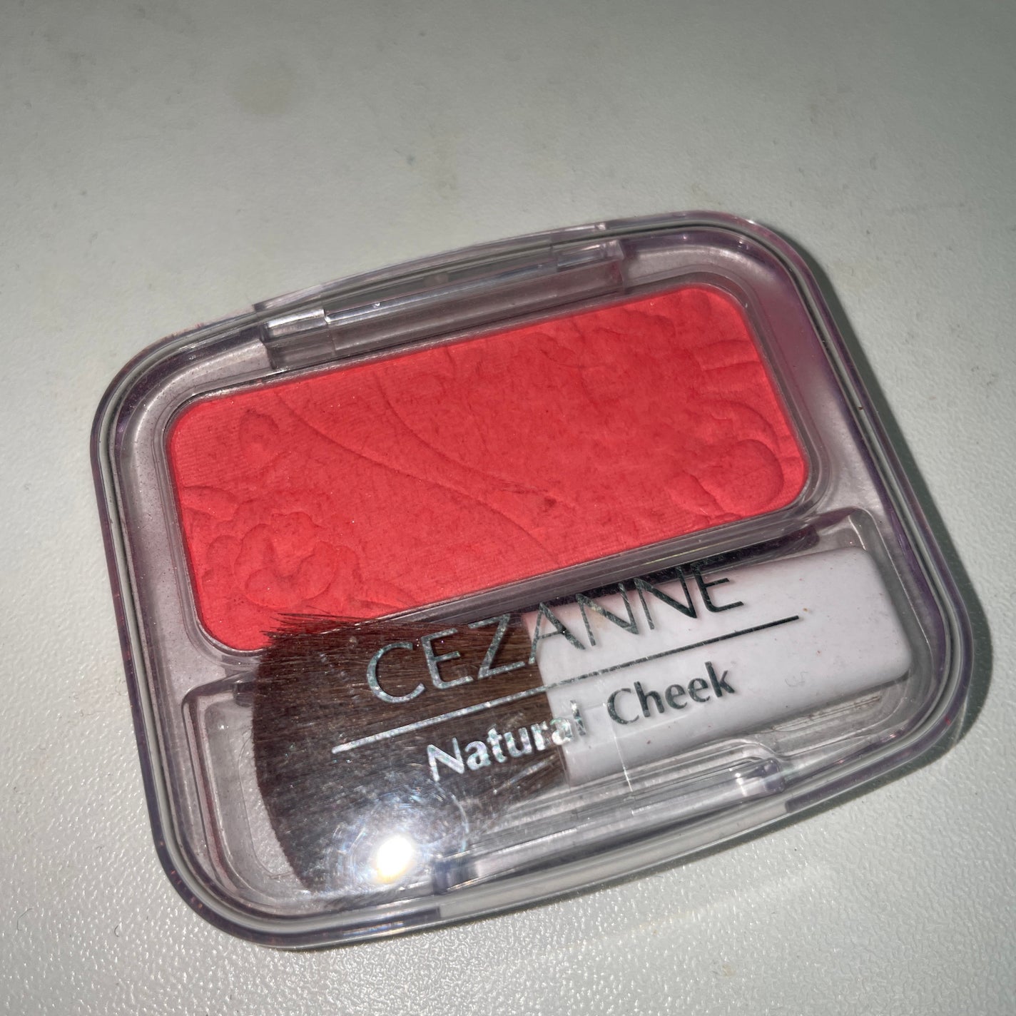 ナチュラル チークN/CEZANNE/パウダーチークを使ったクチコミ(1枚目)