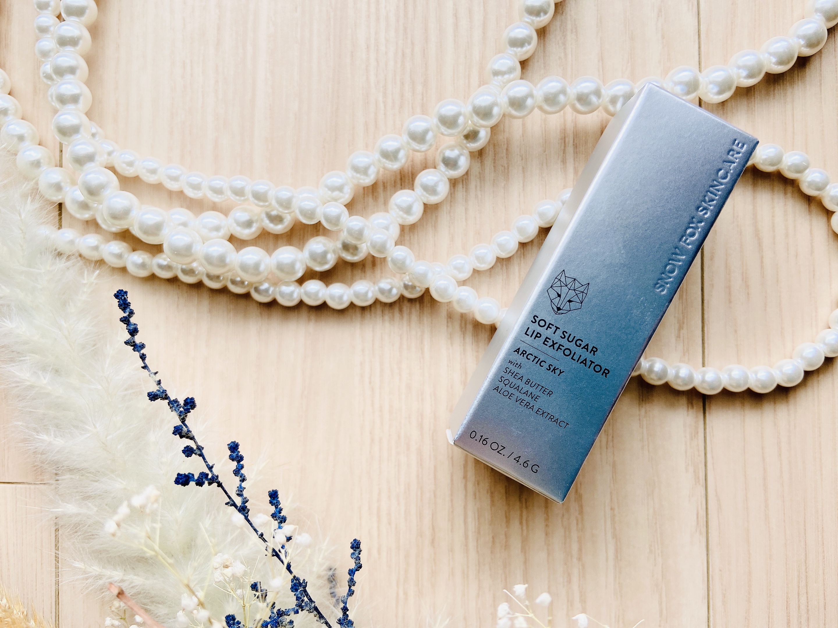 SNOW FOX SKINCARE スカイ スウィート リップ スクラブのクチコミ「スカイ スウィート リップ スクラブ✨

地球と肌に優しいハイブリッド系スキンケアブランド、S.....」（3枚目）