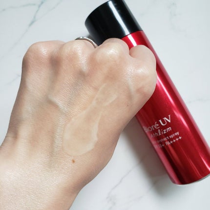 UV  アスリズム スキンプロテクトエッセンス/ビオレ/日焼け止めローションを使ったクチコミ(4枚目)