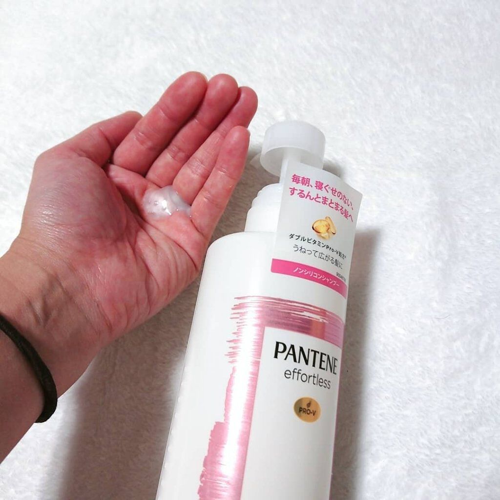 パンテーン エフォートレス グッドモーニング スムース シャンプー／トリートメント/パンテーン/市販シャンプーを使ったクチコミ（2枚目）