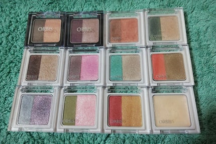 ツイングラデーションアイカラー/オルビス/アイシャドウパレットを使ったクチコミ(1枚目)