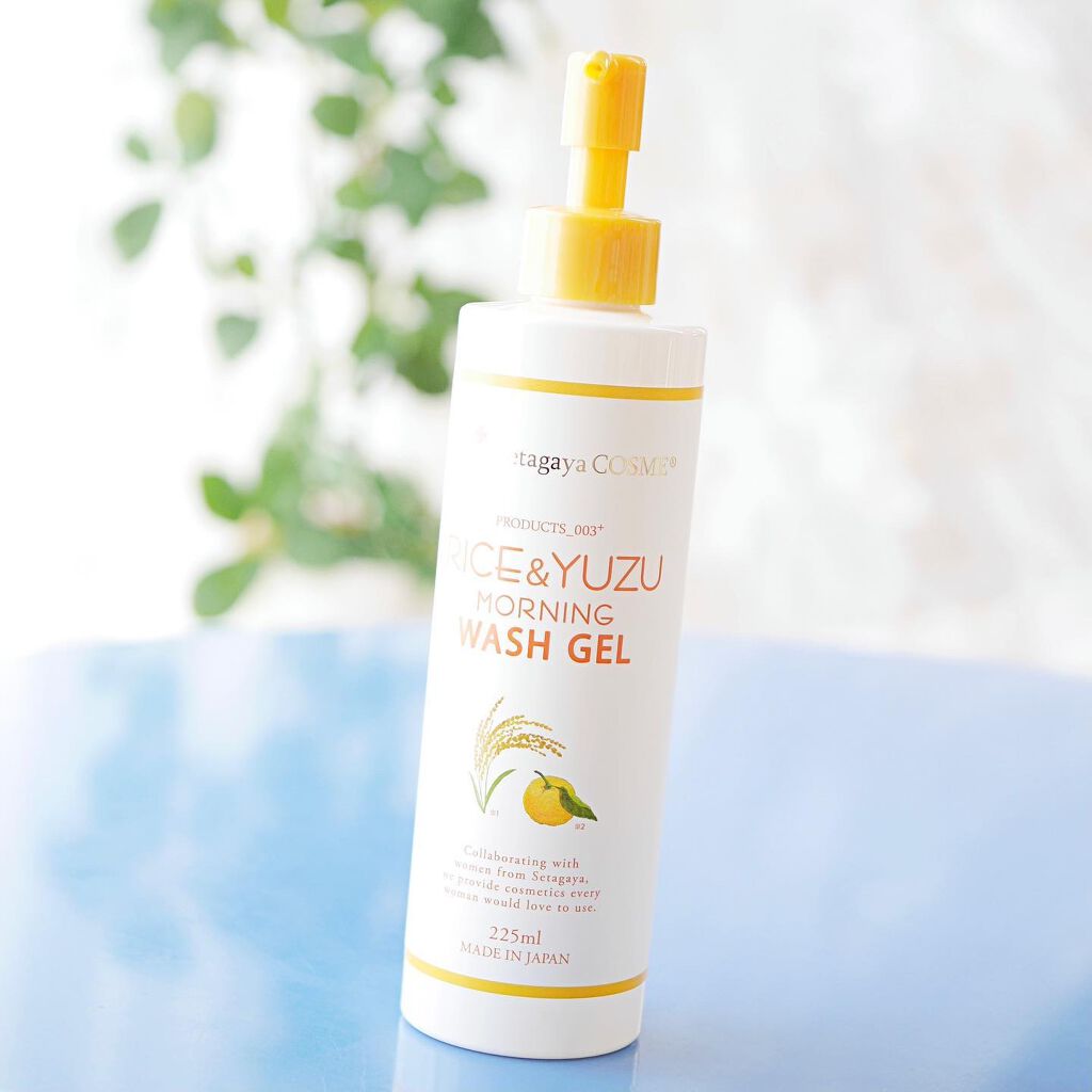 ライス&ゆずモーニングウォッシュジェル/世田谷コスメ/その他洗顔料を使ったクチコミ(1枚目)