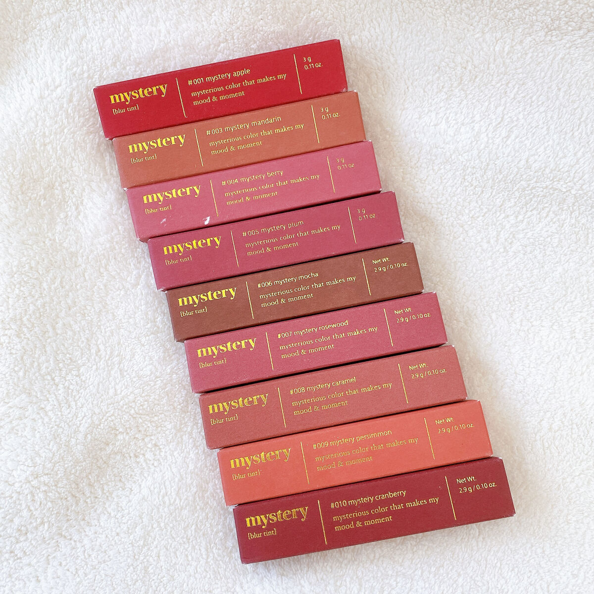 アイムミステリーブラーティント 010 ミステリークランベリー/i’m meme/リップティントを使ったクチコミ（1枚目）