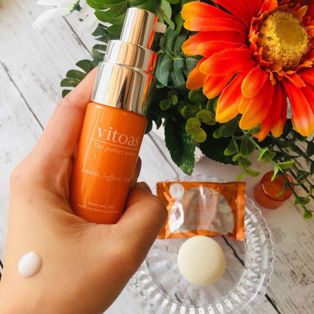 ビトアス ザ パーフェクトセラム/vitoas/オールインワン化粧品を使ったクチコミ（2枚目）