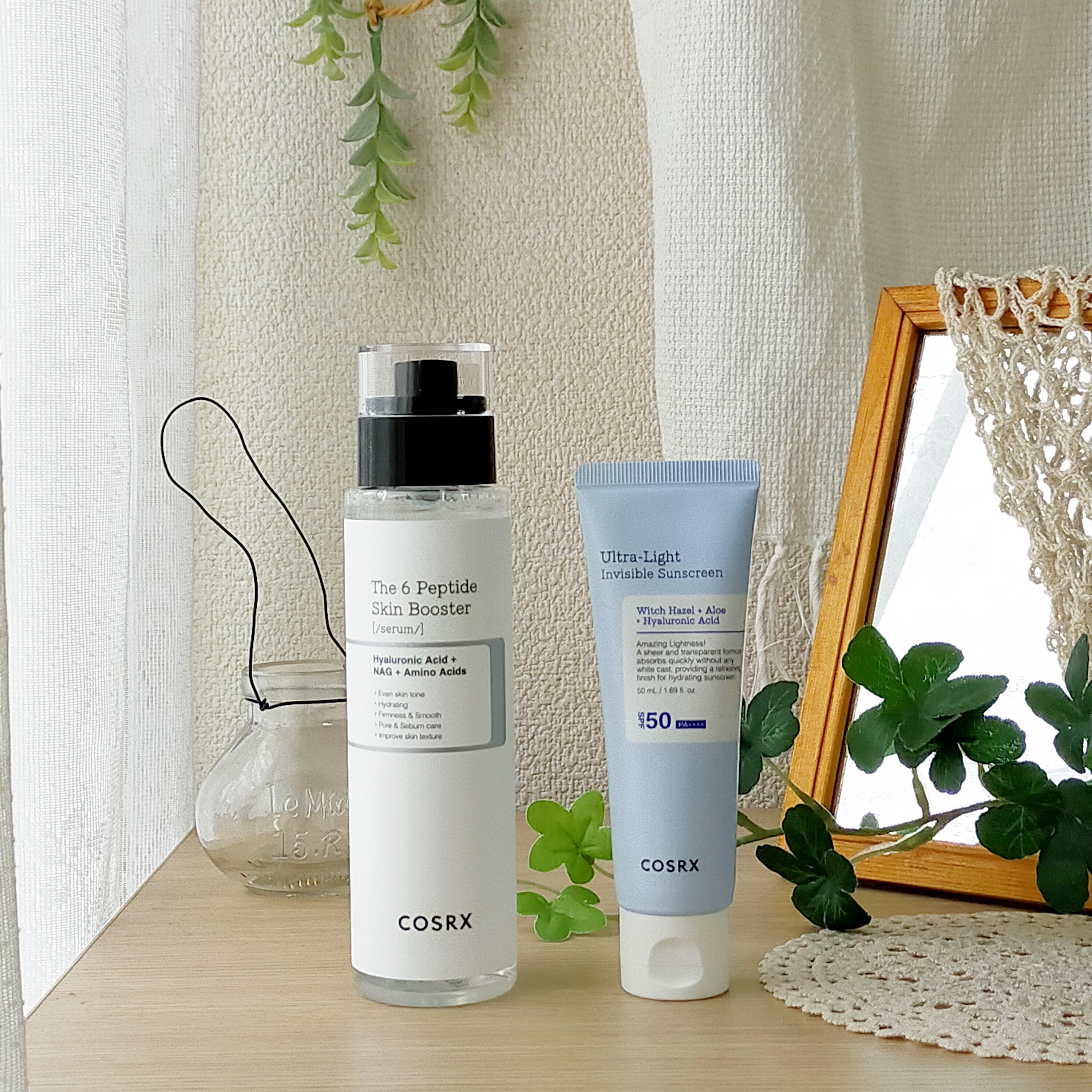 ウルトラライト透明UVクリーム/COSRX/日焼け止めクリームを使ったクチコミ（1枚目）