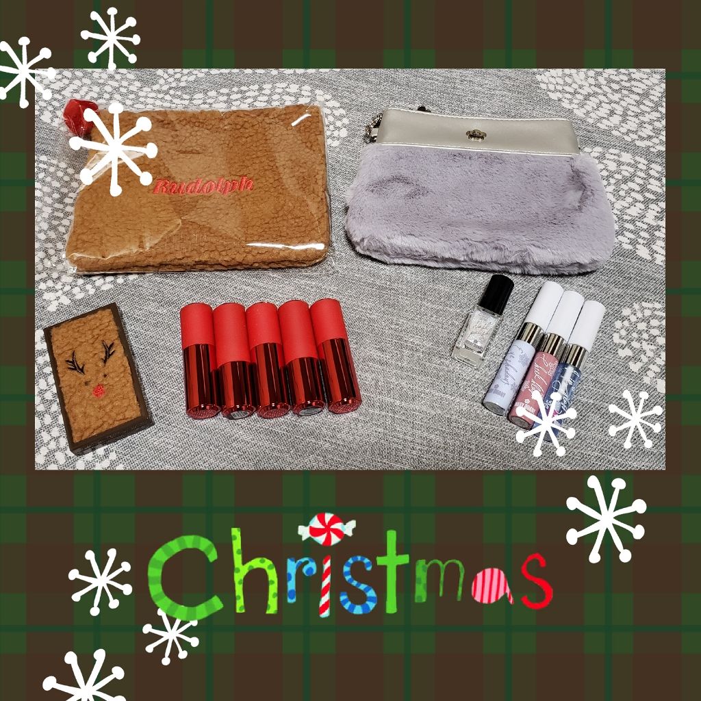 もい on LIPS 「ゲットしたクリスマスコフレ〜‼多忙すぎたりプライベートが大変だ..」(1枚目)