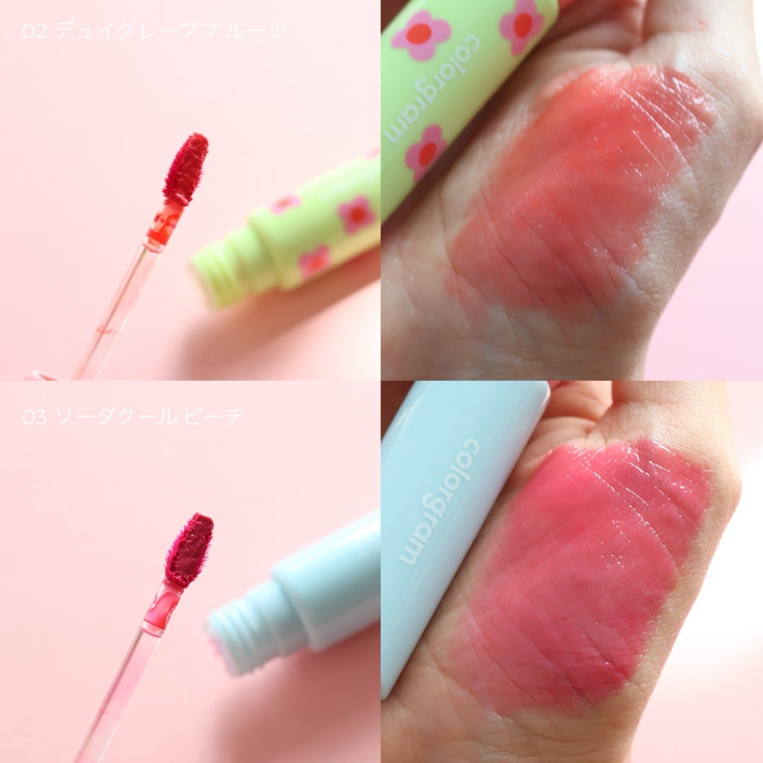 タンフルグラスティント/Colorgram/リップティントを使ったクチコミ(6枚目)