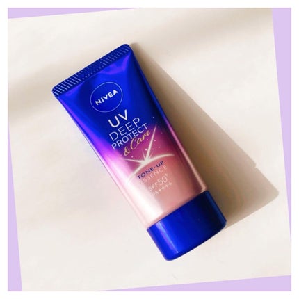 ニベアUV ディープ プロテクト&ケア トーンアップ エッセンス/ニベア/日焼け止めローションを使ったクチコミ(1枚目)