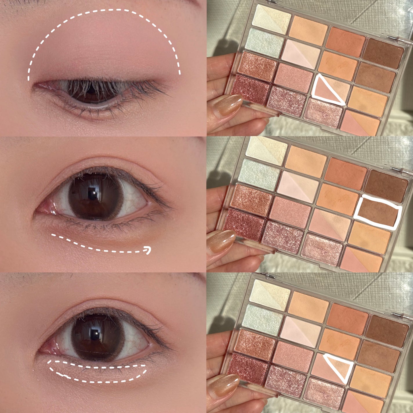 ソフトブラーリングアイパレット/wakemake/アイシャドウパレットを使ったクチコミ(1枚目)