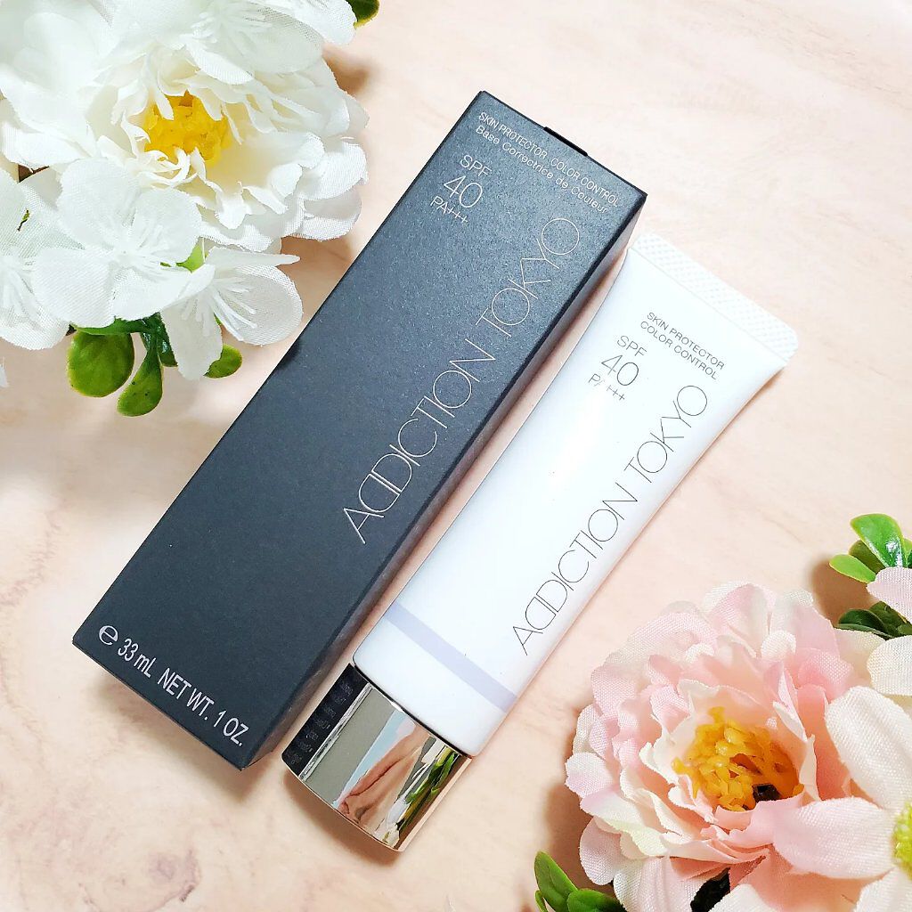 アディクション スキンプロテクター カラーコントロール SPF 40 PA+++/ADDICTION/化粧下地を使ったクチコミ（1枚目）